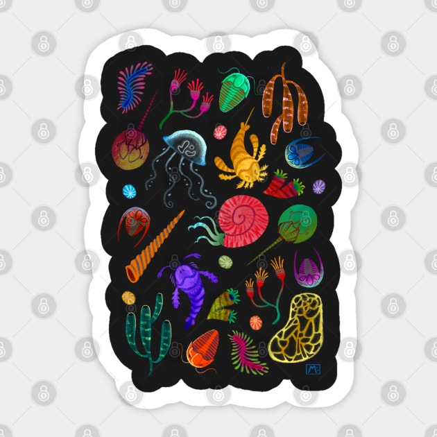 Trilobites Sticker by MrsMersey